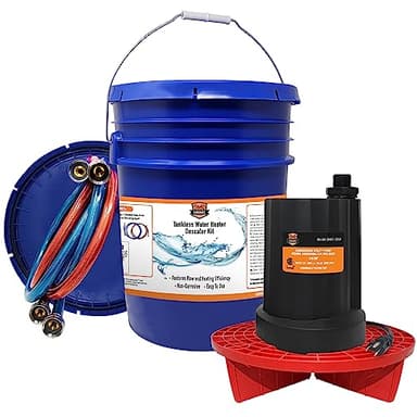 Chromex Tankless Heater Descaler Kit - Just Add Vinegar or Your Own Descaler