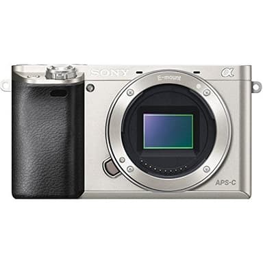Sony Alpha a6000 Mirrorless Digital Camera 24.3MP SLR Camera with 3.0-Inch LCD - Body Only (Silver)