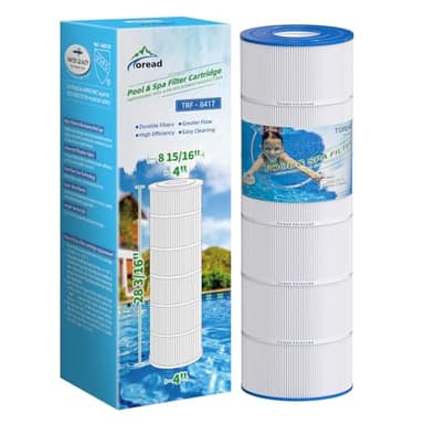 TOREAD Pool Replacement Filter for PA175, Hayward CX1750RE, C1750, Unicel C-8417, Filbur FC-1294, 25230-0175S, 817-0175P, Aladdin 27501, L x OD: 28 3/16" x8 15/16"