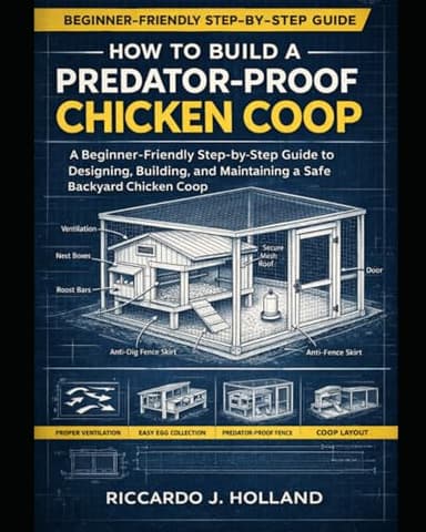 Predator-Proof Chicken Coop: Step-by-Step Plans to Build a Safe Backyard Chicken Coop