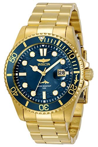 Invicta Men's Pro Diver Quartz Watch, Gold, 30024