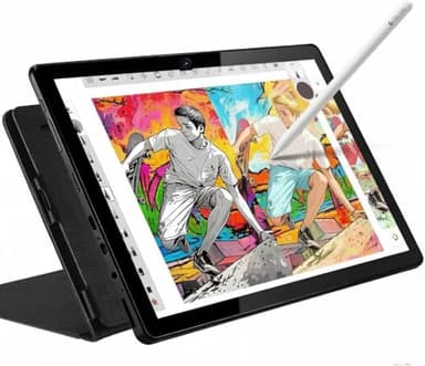 Frunsi T11 Pro Standalone Drawing Tablet with Screen,10.1 inch FHD Display,No Computer Needed,Octa-Core CPU,Pre-Installed Drawing Apps & Tutorials,More Bonus Items for Beginners, Artists, Students