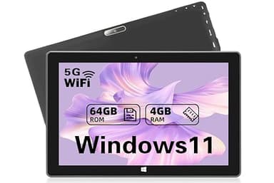 SZTPSLS Windows Tablet ，Windows 11 Tablet, 64GB ROM+4GB RAM, 10 Inch Tablets Window 5MP+2MP Camera 5G WiFi BT/6000mAh/1280 * 800 IPS Screen