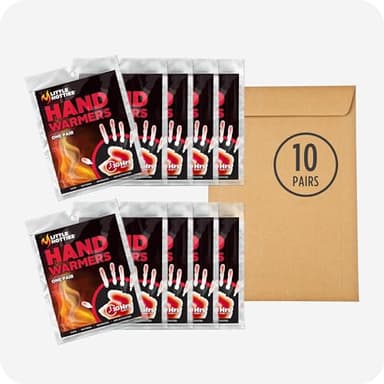 Little Hotties 10 Ct Hand Warmers Bundle - Warmers for All-Day Cold Weather Comfort