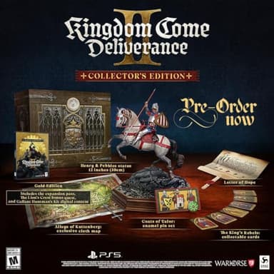 Kingdom Come Deliverance II Collector's Edition PS5 with 12-inch Statue Playstation 5