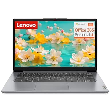 Lenovo 2026 Laptop Computer for Business and Student, Office 365, Copilot AI, Intel N4200, 4GB DDR4 RAM, 128GB eMMC, WiFi, Long Battery Life, Fast Charging, Grey