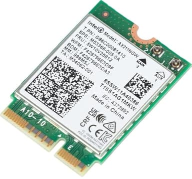 WiFi 6E Adapter for Intel AX211 | Tri-Band, Up to 2.4 Gbps | CNVio2 M.2 | Bluetooth 5.3 Support | Requires Intel 11th Gen and Above CPUs, Windows 10/11, Linux | AX211NGW (AX211, Wi-Fi 6E M.2 CNVio2)