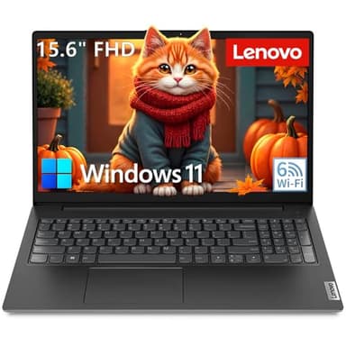 Lenovo 2026 Laptop for Student & Home, 15.6 inch with Office 365, 8GB RAM, 256GB SSD, 500GB External HDD Intel Dual Core, WiFi 6, Windows 11, Long Battery Life, Essential Laptop, Charcoal Black