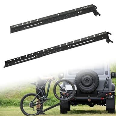 Extendable Bike Rack Ramp Heavy Duty 54'' Loading Ramp for Piston Pro/Pro X Rack, Fit for YE/RL Ebike Rack and CC Bicycle Racks, Compatible with Hitch-Mount Bike Rack Truck Trailer Tailgate