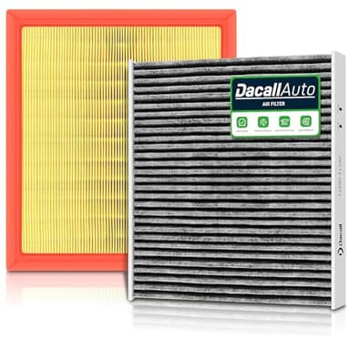 Dacall Engine & Cabin Air Filter Set for Subaru Ascent(2019-2025), Impreza(2017-2026), Crosstrek(2018-2024), Outback(2020-2025), Legacy(2020-2025), Forester Gas Only(25-26). 72880-FL500,16546-AA16A