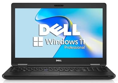 Dell Latitude 5580 15.6" Laptop Computer, 7th Gen Core i5-7300, 8 GB RAM, 256 GB SSD, HDMI, Windows 11 Pro (Renewed)