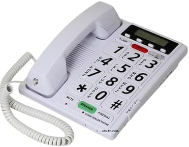 Answer, Dial & Hang-Up with Only Your Voice - Home Telephone