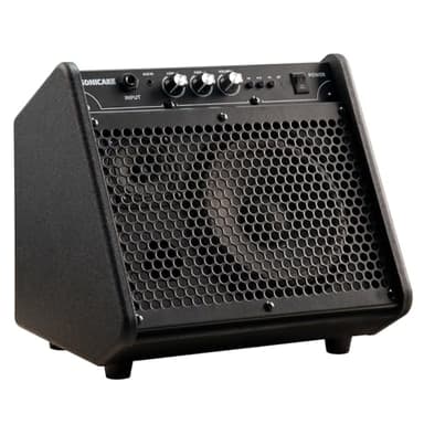 SONICAKE 20W Electric Drum Amp, Portable BT Drum/Keyboard Amplifier Speaker System with Dual Drivers for Home Practice, QDM-20
