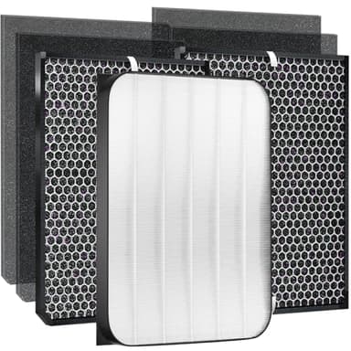 Amboseli 3500 Replacement Filters Compatible AD3000/3500 Air Purifi-er, 3000/3500,3000M, 3000Pro Air Purifi-er,1 air filter, 2 Activated Carbn and 4 Extra Carbn Pre-Filters