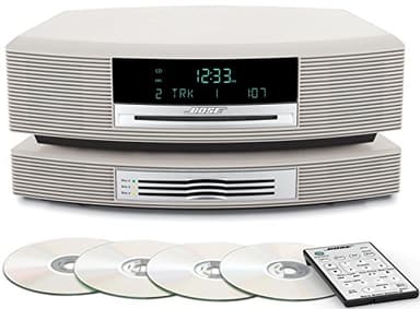 Bose® Wave® Music System with Multi-CD Changer - Platinum White