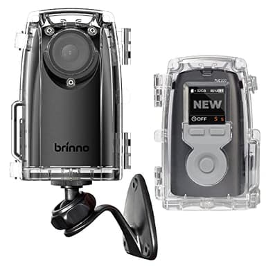 Brinno Time Lapse Camera BCC300-M - Outdoor Construction Jobsite, Plant, Weather Timelapse Camera - LCD Screen, Extended Battery Life, IPX4 Water-Resistant, Wall Mount