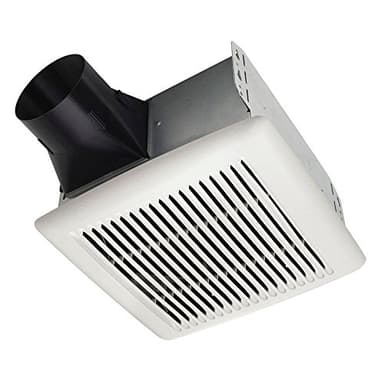 Broan-NuTone AE80B Bathroom Exhaust Fan with Roomside Installation, ENERGY STAR Certified, 80 CFM, 1.5 Sones, White