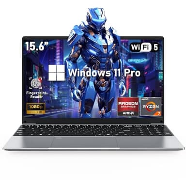 NIAKUN Gaming Laptop, Window 11 Pro Laptop Computer, 15.6 Inch Lap Top 2026, 32GB RAM 1TB SSD,AMD Ryzen 7 5700U Processor,Office 365,FHD 1920 * 1080 Display,WiFi 5,BT5.0,Backlit Keyboard