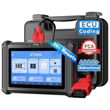 XTOOL D7S Bidirectional Scan Tool, 2026 AI-Assisted OBD2 Scanner Diagnostic Tool with FCA AutoAuth, All System Car Scanner, 39+ Resets, ECU C0ding, PMI, Upgrade of D7, Crankshaft Relearn, CAN FD/DoIP