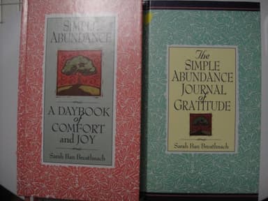 Sarah Ban Breathmach Collection: Simple Abundance A Daybook of Comfort and Joy+The Simple Abundance Journal of Gratitude