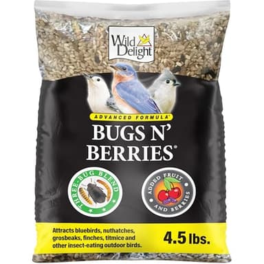 Wild Delight Advanced Formula Bugs N Berries Wild Bird Food 4.5 lbs