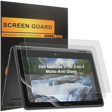 KEANBOLL 3 Pack Designed for Dell Latitude 3190 2-in-1 11.6" Touchscreen Laptop Screen Protector, Anti Glare and Anti Fingerprint (Matte) Shield - (Applicable only to the 2-in-1 version)