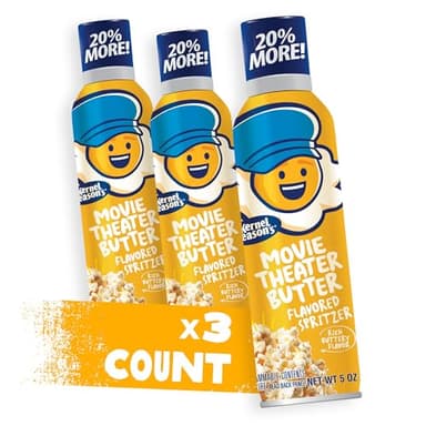 Kernel Season's Movie Theater Butter Spritzer, 5 Ounce (Pack of 3)