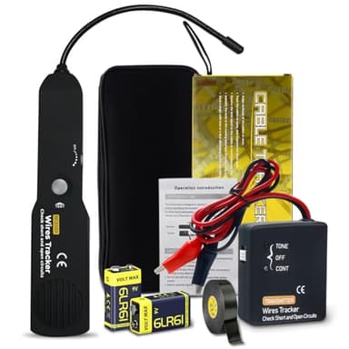 Automotive Circuit Tracer & Wire Tracker 6-42V DC Wire Short Finder, Circuit Tracker, Circuit Tester & Circuit Scanner for Car, Boat, Trailer - Open/Short Circuit Detection Tool EM415PRO