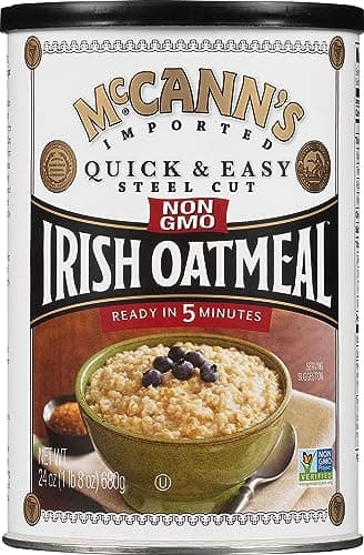 McCann's Irish Oatmeal, Quick & Easy Steel Cut Oats, 24 Ounce