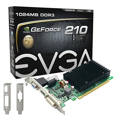 EVGA GeForce 210 Passive 1024 MB DDR3 PCI Express 2.0 DVI/HDMI/VGA Graphics Card, 01G-P3-1313-KR