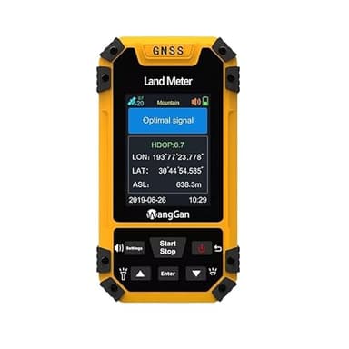 Heltec Handheld GPS Land Meter, High Accuracy GNSS Surveying Equipment for Land Measurement & Hiking 6 Satellite System Positioning IP65 Waterproof 18H Battery Slope/Mountain Mode Real-Time Graphics