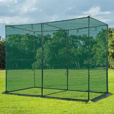 Toriexon Large Mesh Crop Cage Plant Protection Tent 4 x 8 x 6 Ft, Easy to Install Protection Garden Cages, Crop Cages with Storage Bag Suitable for Garden Patio Lawn