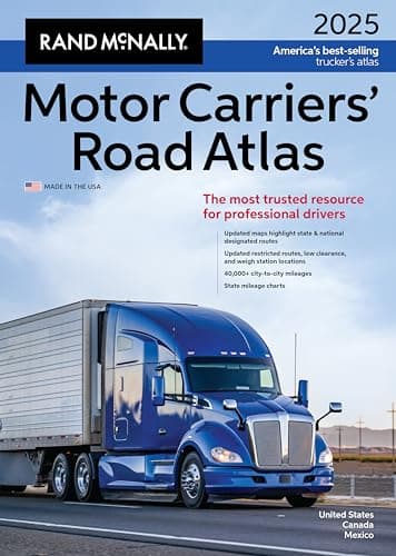 Rand McNally 2025 Motor Carriers' Road Atlas