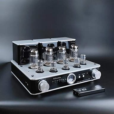 Willsenton R8 Vacuum Tube Amplifier Hi-Fi Integrated Amp with Headphone Output KT88/EL34 x4 Replaceable (Silver)