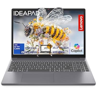 Lenovo 2026 Premium Business & Student Laptop, 15" WUXGA Display with Microsoft 365, 13th Gen Intel Core i5-13420H (8-Core), 16GB DDR5, 512GB SSD, WiFi 6, Windows 11, Lightweight, Long Battery Life