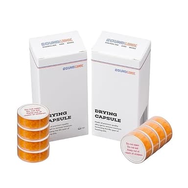 8PCS Hearing Aid Drying Capsules Dry-Cap for Phonak, Starkey and Unitron Charger Case