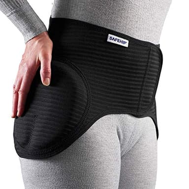 SAFEHIP Active Hip Protector Belt Fall Fracture Injury Prevention Hip Pads for Elderly Seniors, Breathable and Comfortable for Men and Women, Large 42-46 inches by TYTEX