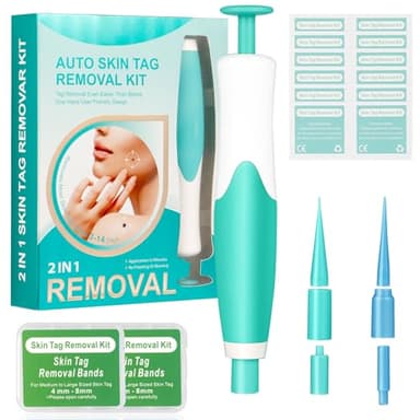 YaRTuom Al-40 Skin Removal Kit, Skin Tag Removal Kit Device, Safe and Effective Tools for Home Use Skin Tag Remover-X