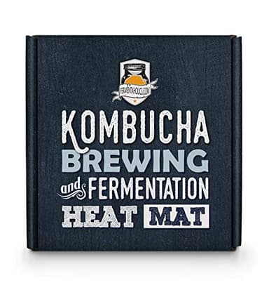 Kombucha Heater | Fermentaholics Kombucha Brewing and Fermentation Heat Mat | Keep Your SCOBY Happy and Productive by Brewing in The Proper Temperature Range