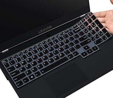Keyboard Cover for Lenovo Legion Pro 5 5i 7 7i (Gen 8/9) 16" / Legion Pro 9i Gen 9 16/Legion 9 16IRX9/Legion Slim 7 7i(Gen9/Gen 8/7/6) 15.6, Legion 5 5i 5p 5pi 7i 15.6 17.3 / LOQ 15.6" 16"-Black