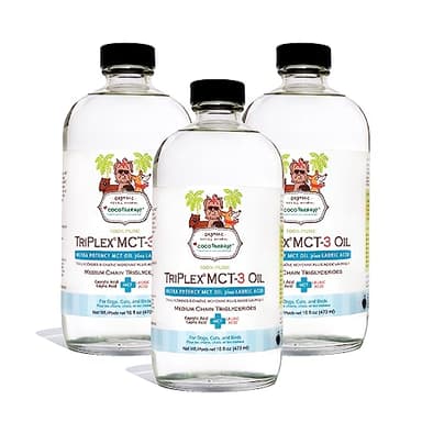 CocoTherapy Triplex MCT-3 Oil 3 Pack (16 Ounce)