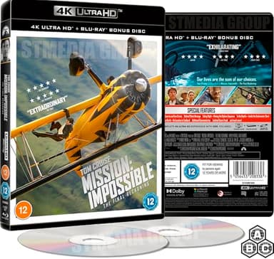 Mission: Impossible - The Final Reckoning 2025 [4K UHD + Blu-ray] [Region Free]