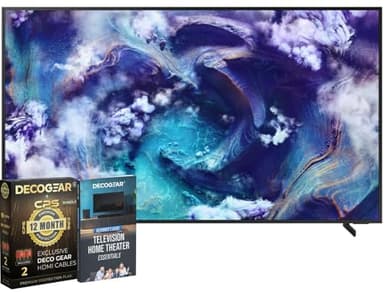 Samsung 75" Neo QLED 8K QN900F Smart TV (2025) Vision AI, Motion Xcelerator 165Hz, Glare-Free Bundle with CPS Exclusive 1-Year Protection & Deco Gear Complete Home Theater Beginner's Guidebook