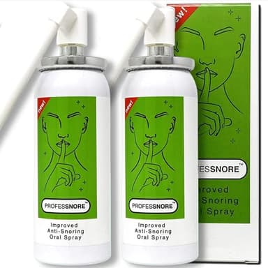 Snore Solutions Anti Snoring Stop Relieve Spray Natural Snoring Solution. (Pack of 2)