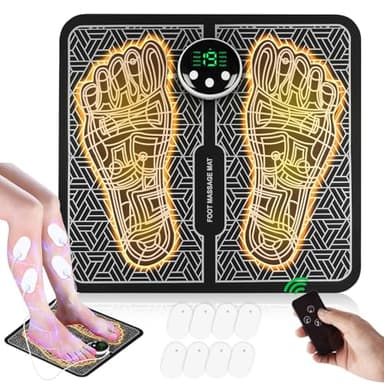 Phixnozar TENS & PMS,Transcutaneous Electronic Nerve Stimulator, EMS Foot Massage for Muscle Relaxation, LCD Display Screen