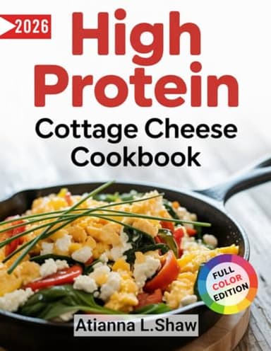 High Protein Cottage Cheese Cookbook: Quick, Nutritious Recipes and Low-Carb Diets for Weight Loss, Muscle Gain, Keto and Lasting Energy. Includes a 60-Day Meal Plan