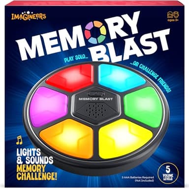 Memory Game for Kids - Gifts for Boys & Girls - 6 7 8 9 10 11 Year Old Boy Birthday Gifts - Toys for 10 Year Old Boy - Handheld Car Travel Road Kids Game for Ages 4-8, 6-8, 8-12 Years