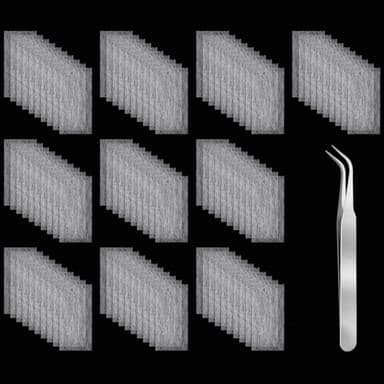 YBEATY 100 PCS Fiberglass Silk Nail Extension Wrap Kit with Tweezers, Nail Art Repair Splits Broken Nail Fix Reinforce Extender DIY Protector Accessories for Women Home Salon Use