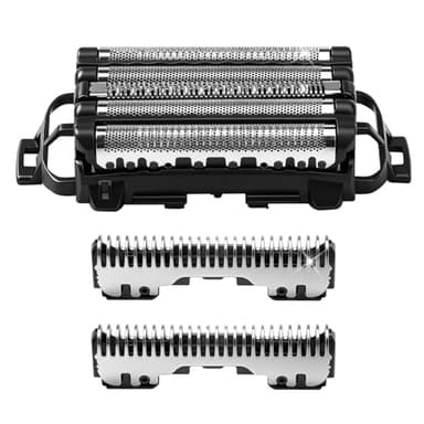 WES9032P Compatible with Panasonic arc 5 Replacement Blades,Outer Foil and Inner Blade Set WES9032P,ES-LV65 Replacement Blades and Foil Fit for Panasonic ARC5 Electric Razor for Men（1PACK）