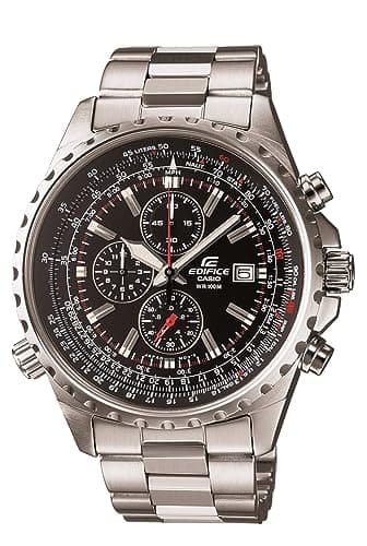 Casio Men's EF527D-1AV "Edifice" Stainless Steel Multi-Function Watch